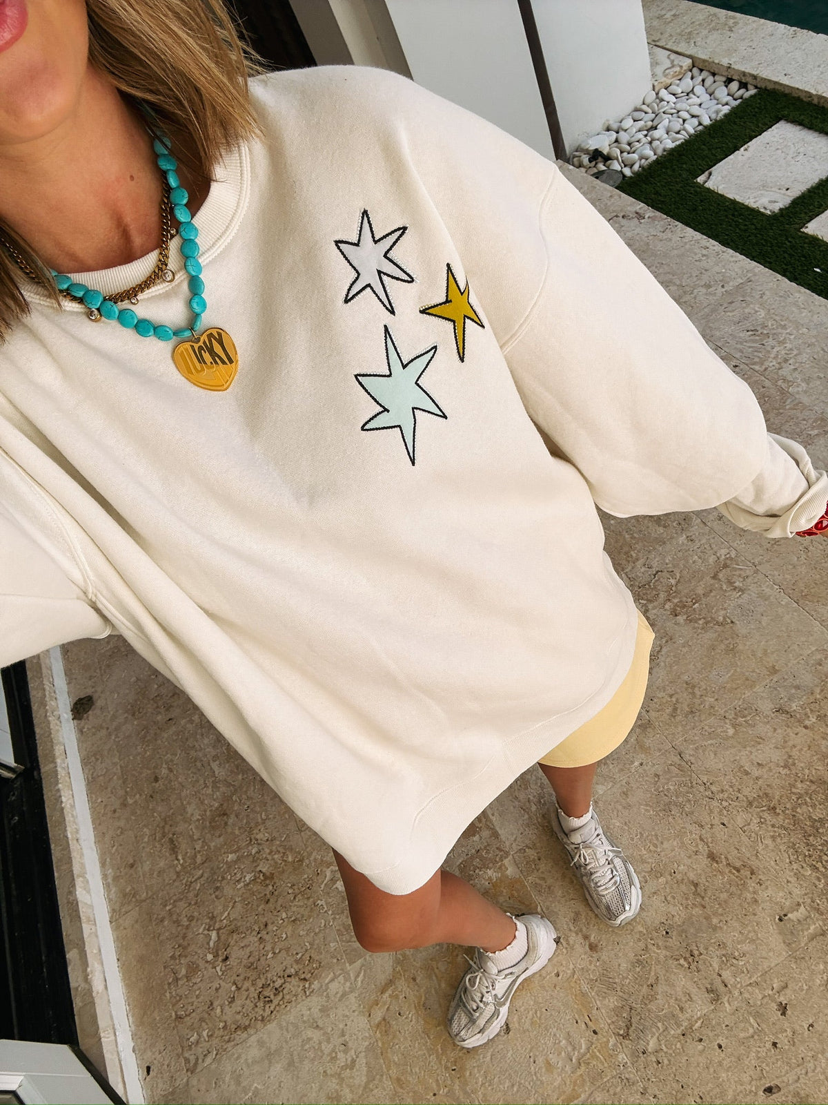 How Lucky Are We Sweatshirt