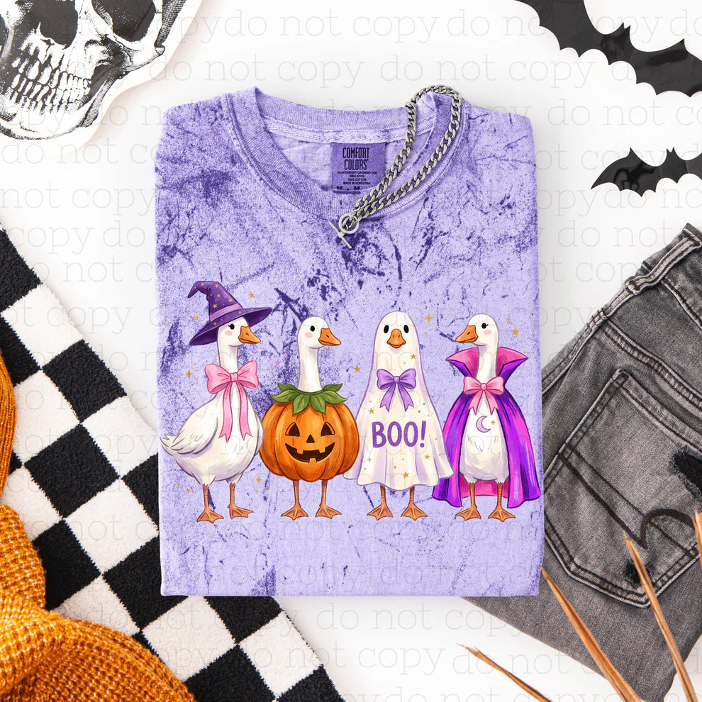 COQUETTE HALLOWEEN GOOSE FRIENDS TEE