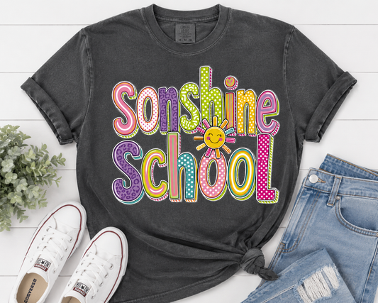 Sonshine School Tee ☀️